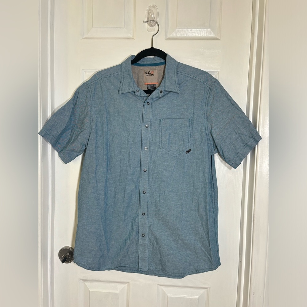 511 Tactical Short Sleeve Button down Shirt Sime Medium